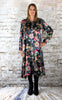 Flower Habotai Button Dress £165