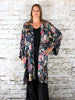 Flower Habotai Long Kimono £195