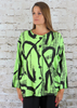 This box jacket is made from a soft lime linen, with a beautiful all over abstract print. It can be worn buttoned up, or unbuttoned over your favourite outfit. Perfect for any spring summer occasion, from a wedding to everyday wear. This box jacket will take you from day to night with effortless style and elegance.