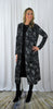 Knitted Cotton Jacquard Cardi Coat - Grey £75